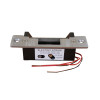 Universal ANSI style electric release/strike. 12/24Vdc. Includes long & short faceplate.