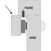 Extended top plate for standard EM maglock. Allows optimum fixing position.Silver anodised aluminium finish