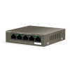 IP-Com G1105P-4-63W  5 Port Gigabit Switch with 4 Ports PoE (30W Max per port, 58W Total PoE Budget)