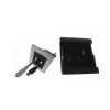 Brush Inserts 50mm x 50mm Aperture for Faceplates Black