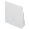 Marshall Tufflex PVC-U Maxi Trunking 100mm x 50mm End Cap White