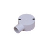 Dietzel Univolt LSF Plastic Conduit Terminal Box 25mm White