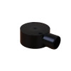 Dietzel Univolt LSF Plastic Conduit Terminal Box 25mm Black