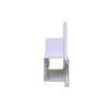 Marshall Tufflex PVC-U Maxi Trunking 100mm x 100mm Fabricated Flat Tee White