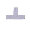 Marshall Tufflex PVC-U Maxi Trunking 75mm x 75mm Fabricated Flat Tee White