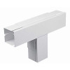 Marshall Tufflex PVC-U Maxi Trunking 75mm x 75mm Fabricated Flat Tee White