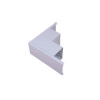 Marshall Tufflex PVC-U Maxi Trunking 100mm x 100mm Fabricated External Bend White