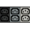 Tripp Lite PDU3XMV6G20 11.5kW 3-Phase Metered PDU, 240-220V (36 C13 & 9 C19), IEC-309 16/20A Red, 415-380V Input, 6ft Cord, 0U Vertical