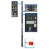 Tripp Lite PDU3XMV6G32 3-Phase Metered PDU, 22.2kW, 42 220/230V outlets (36 C13, 6 C19), IEC309 32A Red (3P+N+E) 380/400V input, 0u vertical, TAA