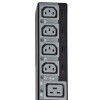 Tripp Lite PDU3XVSR6G63B 27.6kW 3-Phase Switched PDU, 220/230V (24 C13 & 6 C19), IEC309 63A Red, 380/400V Input, 6ft cord, 0U Vertical, TAA