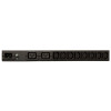 Tripp Lite PDUH20DV 1.6–3.8kW Single-Phase 100–240V Basic PDU, 14 Outlets (12 C13 & 2 C19), C20 with L6-20P Adapter, 12 ft. Cord, 1U Rack-Mount