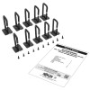 Tripp Lite SR12UBEXPNDKD SmartRack 12U Standard-Depth 4-Post Open Frame Rack