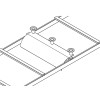 Tripp Lite SRLRADIUS18 Cable Runway Radius Drop for 18 in. Straight & 90-Degree Ladder Sections - Hardware Included