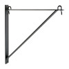 Tripp Lite SRLTRISUPPORT Triangular Wall Support Kit for 12 & 18 in. Cable Runway, Straight & 90-Degree - Hardware Included