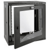 Tripp Lite SRW12U13G SmartRack 12U Very Low-Profile Patch-Depth Wall-Mount Rack Enclosure Cabinet with Clear Acrylic Window