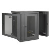 Tripp Lite SRW12US SmartRack 12U Low-Profile Switch-Depth Wall-Mount Rack Enclosure Cabinet, Hinged Back