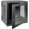 Tripp Lite SRW12USDPG SmartRack 12U UPS-Depth Wall-Mount Rack Enclosure Cabinet with Clear Acrylic Window, Hinged Back