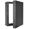 Tripp Lite SRW18US13G SmartRack 18U Low-Profile Patch-Depth Wall-Mount Rack Enclosure Cabinet with Clear Acrylic Window, Hinged Back