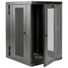 Tripp Lite SRW18USDPG SmartRack 18U UPS-Depth Wall-Mount Rack Enclosure Cabinet with Clear Acrylic Window, Hinged Back