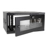 Tripp Lite SRW6UDPGVRT SmartRack 6U Low-Profile Switch-Depth-Plus Wall-Mount Rack Enclosure Cabinet, Wide, Acrylic Window