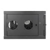 Tripp Lite SRW6UDPGVRT SmartRack 6U Low-Profile Switch-Depth-Plus Wall-Mount Rack Enclosure Cabinet, Wide, Acrylic Window