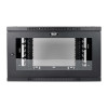 Tripp Lite SRW9UDPGVRT SmartRack 9U Low-Profile Switch-Depth-Plus Wall-Mount Rack Enclosure Cabinet, Wide, Acrylic Window