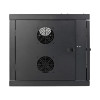 Tripp Lite SRW9UDPGVRT SmartRack 9U Low-Profile Switch-Depth-Plus Wall-Mount Rack Enclosure Cabinet, Wide, Acrylic Window