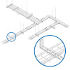 Tripp Lite SRWB12410STR Wire Mesh Cable Tray - 300 x 100 x 3000 mm (12 in. x 4 in. x 10 ft.)