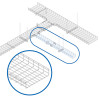 Tripp Lite SRWB6410STR Wire Mesh Cable Tray - 150 x 100 x 3000 mm (6 in. x 4 in. x 10 ft.)