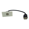 White USB Type B Module (Each)