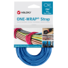 Velcro® VEL-OW64503 Royal Blue 200mm x 20mm ONE-WRAP® Reusable Cable Ties Reel of 25