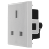 White 13amp 240v Power Socket (Each)