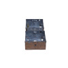 47mm Double Gang Galvanised Steel Back Box