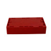 25mm Double Gang Back Box Red