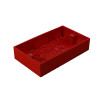 25mm Double Gang Back Box Red