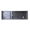 35mm Deep 1 + 2 Dual Galvanised Accessory Box