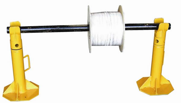 Spindle For Cable Reel Jack Stands