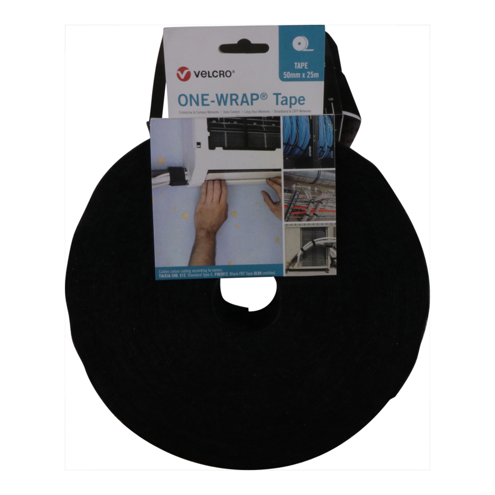 Black Velcro brand iron on velcro roll--24 x 3/4 wide - 075967910259