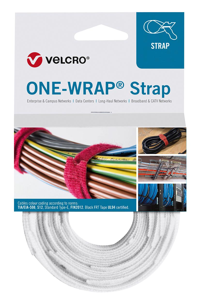 VELCRO® Brand 150mm x 20mm ONE-WRAP® Ties - 750 Ties (Roll)