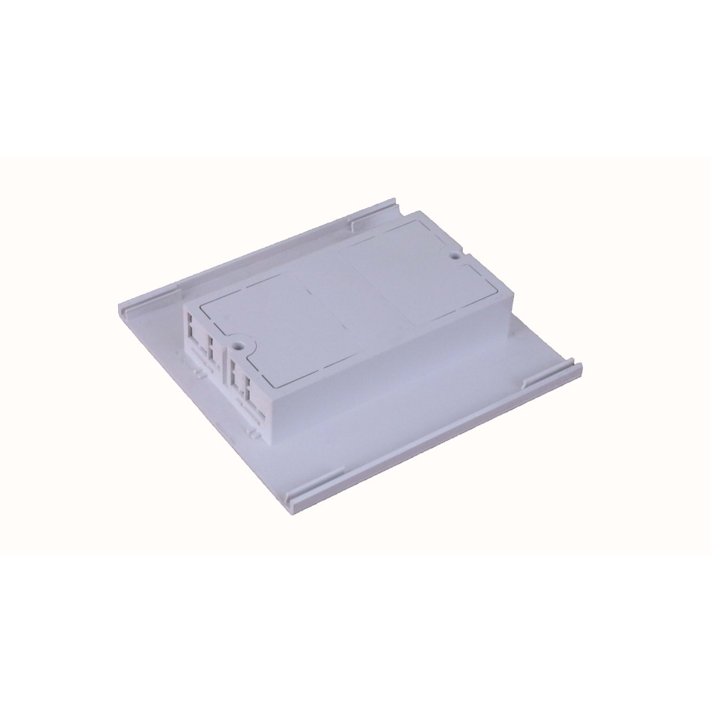 Univolt 28mm D/G Trunking Back Box 150mm | Plastic Maxi Trunking | CMW